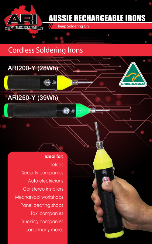 Cordless Soldering Irons Latest News